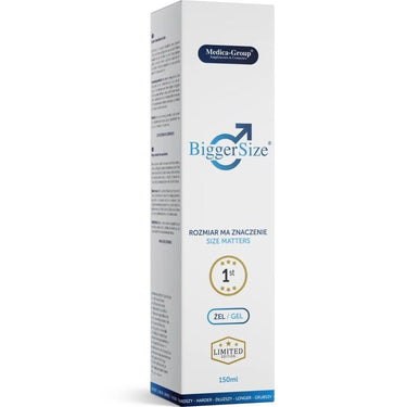 Gel Intimo Uomo Bigger Size 150 ml - Potenza e Sensazioni Intense